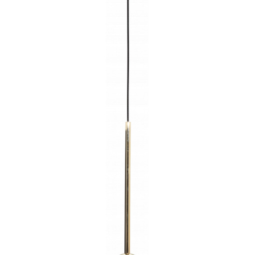 Pendul Ali 1xG9 metal/sticla negru/auriu Zuma Line