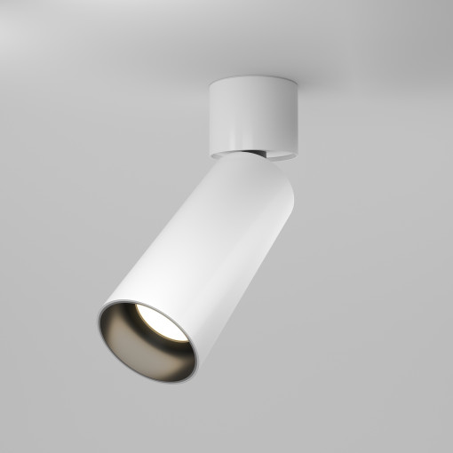 Spot aplicat FOCUS LED 1xLED metal alb/negru Maytoni