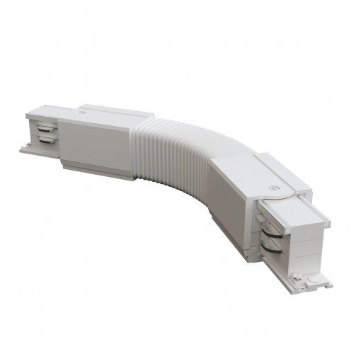 Accesoriu sina 3C Conector flexibil acril alb TRA005CF-31W