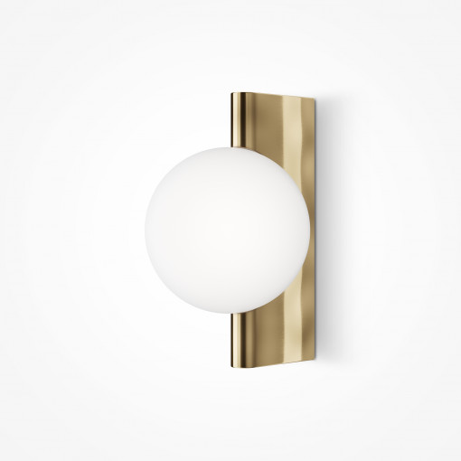 Aplica Avant-garde 1xG9 metal/sticla bronz/alb Maytoni