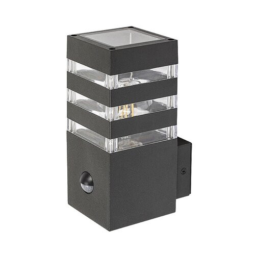 Aplica exterior Ankara 1xE27 metal/acril antracit Rabalux