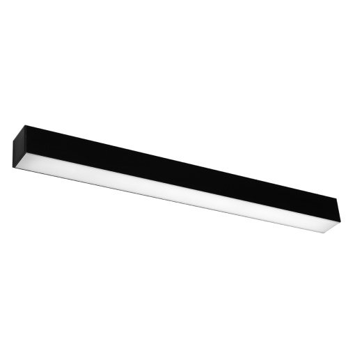 Corp liniar aplicat Pinne LED 4000K 2080lm metal negru liniar