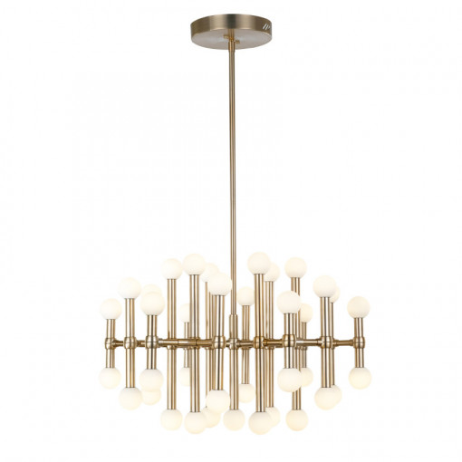 Lustra Giovanna LED 94,2W 6084 lumeni metal bronz Italux