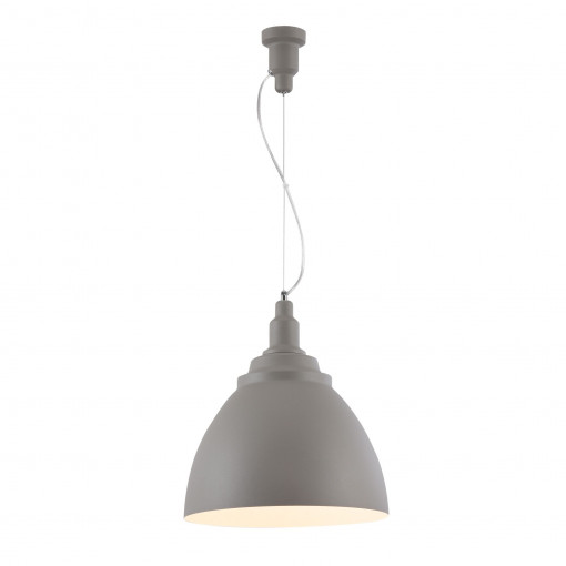 Pendul Bellevue 1xE27 metal gri Maytoni