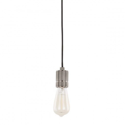 Pendul Casa 1xE27 metal negru Italux