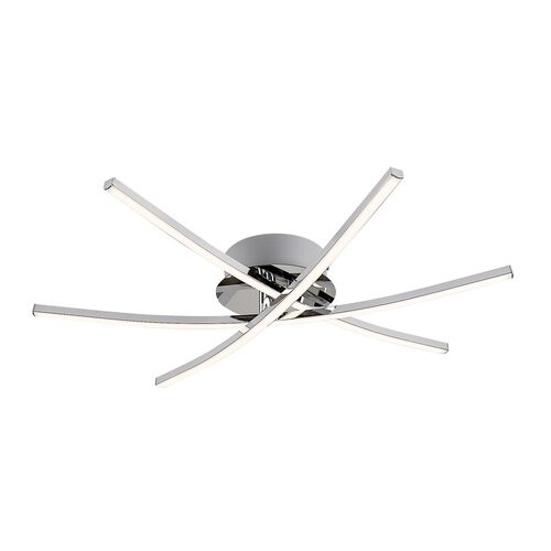 Plafoniera Cyclone LED 21W metal/acril crom/alb Rabalux