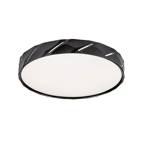 Plafoniera Nessira LED 25W metal/acril negru/alb Rabalux