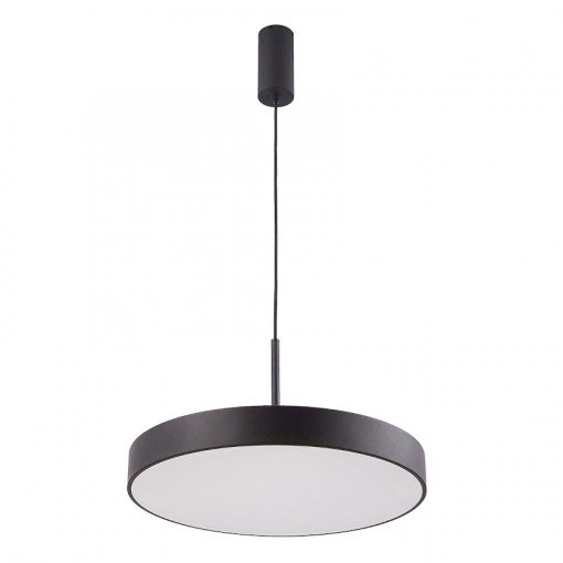 Plafoniera Orbital LED 35W 2100 lumeni metal/acril negru sablat Italux