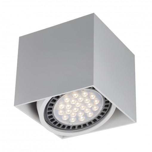 Spot aplicat Box 1xGU10/AR111 metal alb Zuma Line