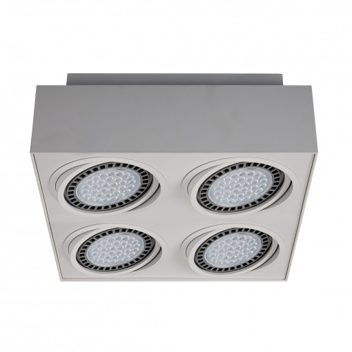 Spot aplicat Boxy Cl4 4xGU10/AR111 metal alb Zuma Line