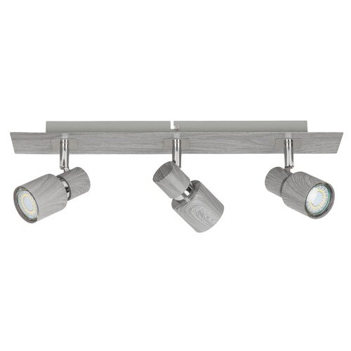 Spot bara Merkur 3xGU10 metal crom/gri Rabalux