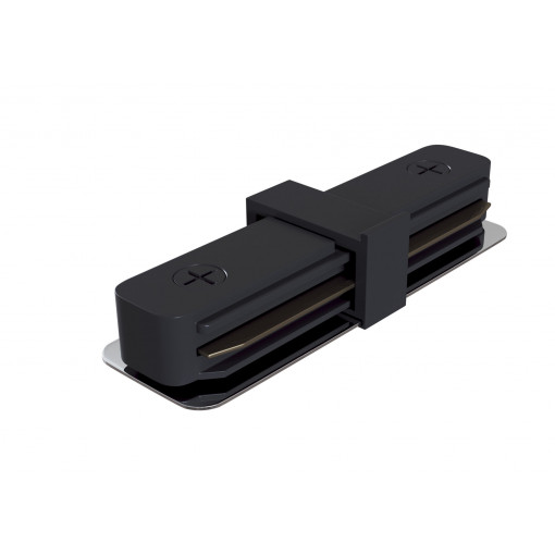 Accesoriu sina Conector liniar 1x acril negru