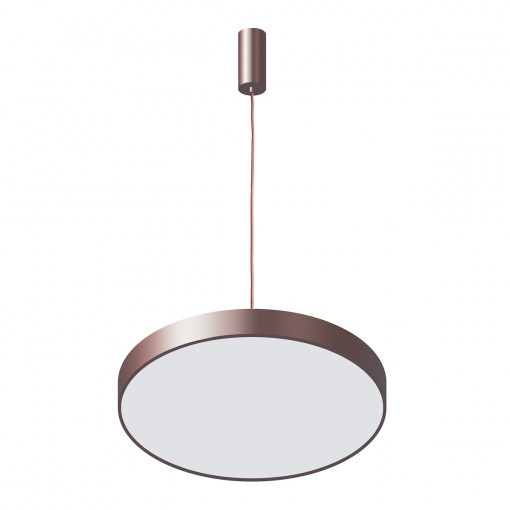 Lustra Orbital LED 30W 1800 lumeni metal/acril cafea Italux