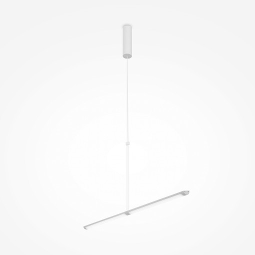 Lustra Supersymmetry LED metal alb Maytoni