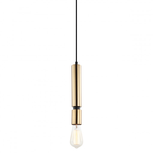 Pendul Torla 1xE27 metal negru Italux