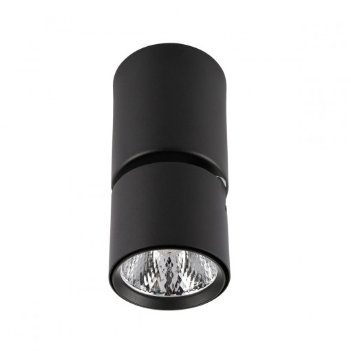 Spot aplicat Boniva LED 5W 300 lumeni metal negru Italux