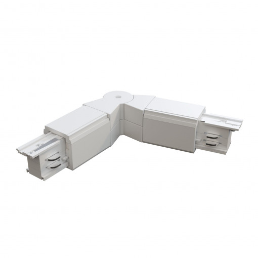 Accesoriu sina 3C Conector flexibil acril alb TRA005CS-31W