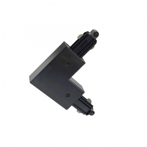 Accesoriu sina Marvi Track Connector L dreapta metal/acril negru Italux