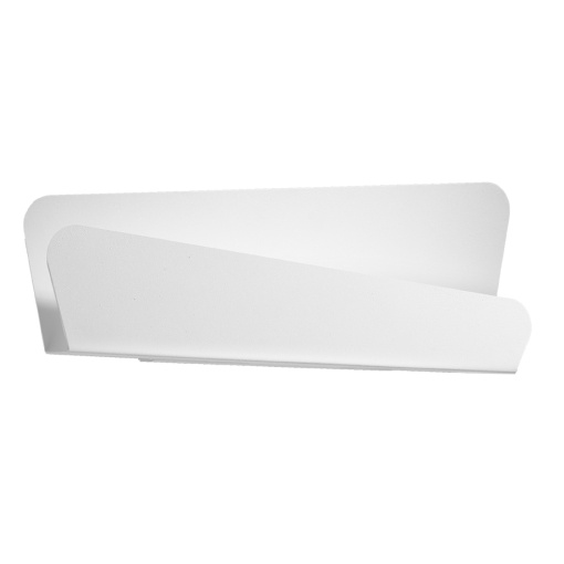 Aplica Bascia 2xG9 metal alb rectangular