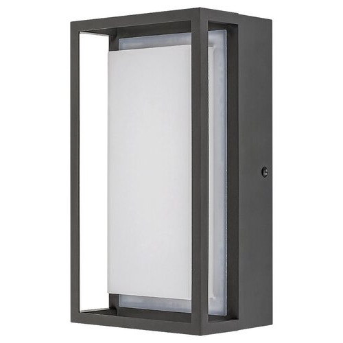 Aplica exterior Mendoza LED 6.5W metal/acril antracit/alb Rabalux