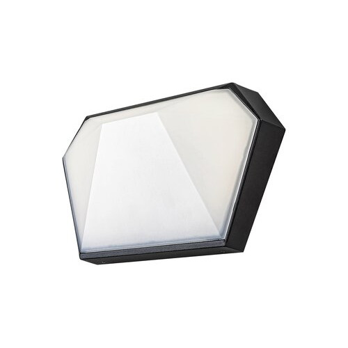 Aplica exterior Salvador LED 12W metal/acril negru/alb Rabalux