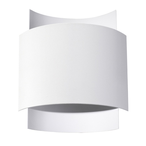 Aplica Impact 1xG9 metal alb rectangular