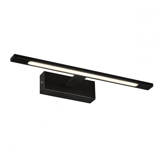 Aplica Lamiena LED 12W 960 lumeni metal/acril negru Italux