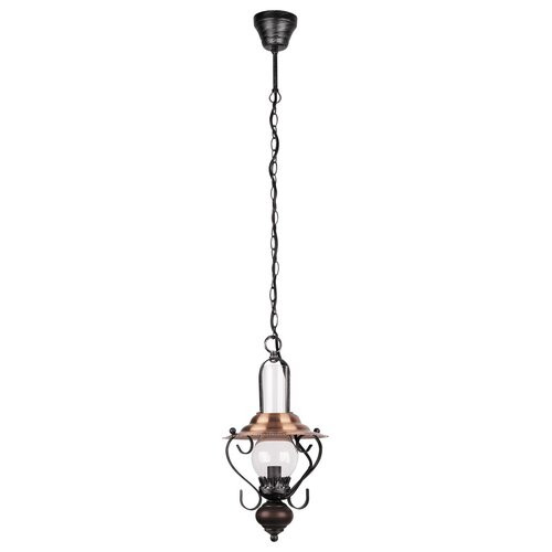 Candelabru Enna 1xE14 metal/lemn/sticla negru Rabalux RBL7869