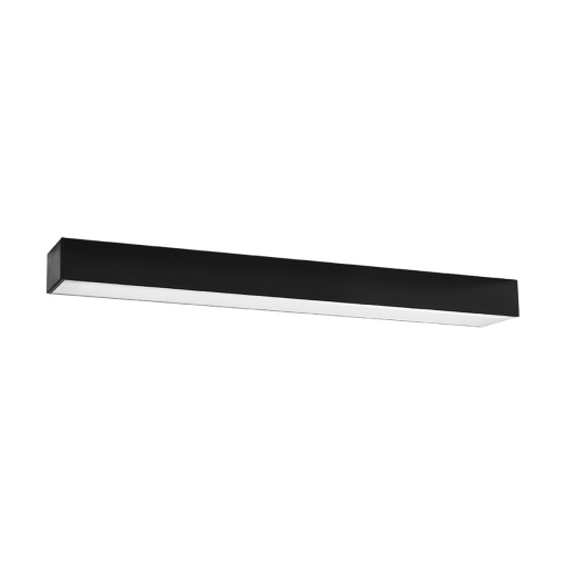Corp liniar aplicat Pinne LED 4000K 2080lm metal negru liniar