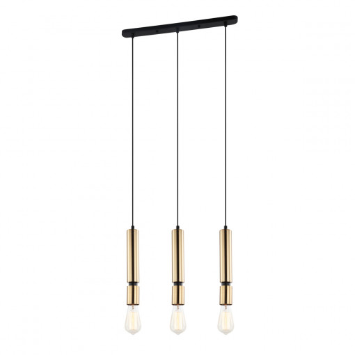 Lustra Torla 3xE27 metal negru Italux