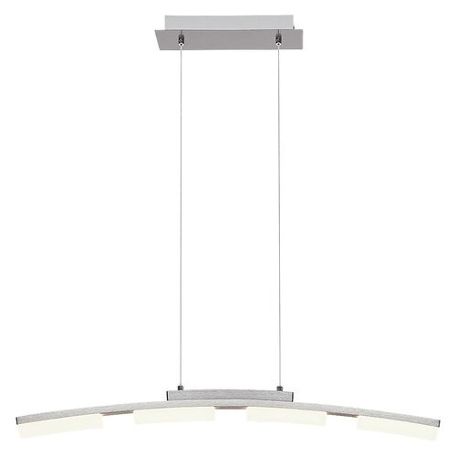 Pendul Eucalyptus LED 20W metal/acril nichel/alb Rabalux RBL2957