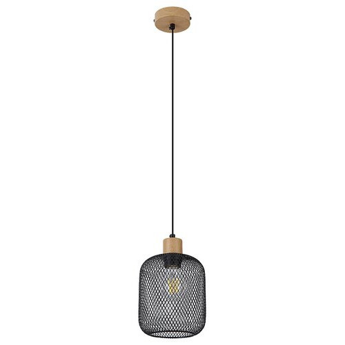 Pendul Grendel 1xE27 metal fag/negru Rabalux