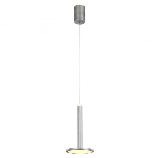 Pendul Oliver LED 12W 415 lumeni metal nichel satinat Italux