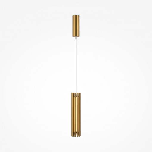 Pendul Sonata 1xLED metal/sticla auriu Maytoni
