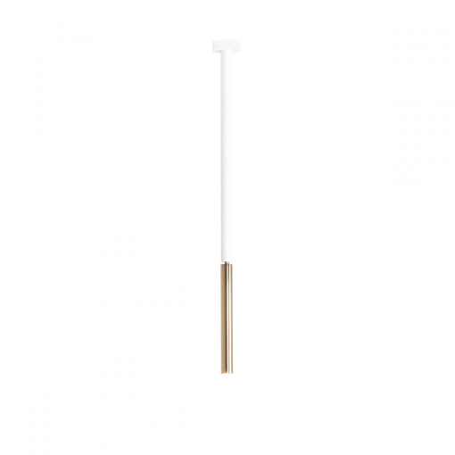 Plafoniera Stick S 1xG9 metal alb/auriu Aldex