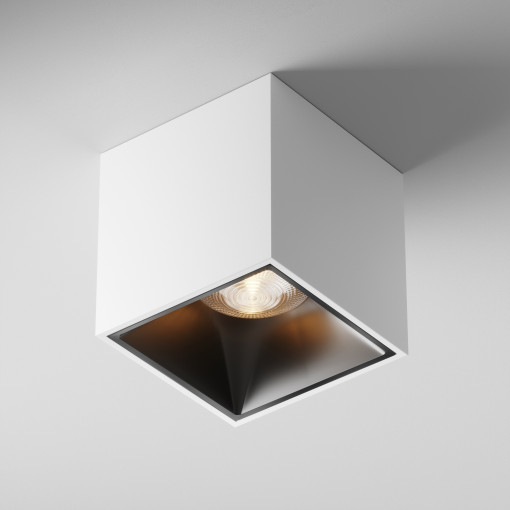 Spot aplicat Alfa LED 1xLED metal alb/negru Maytoni