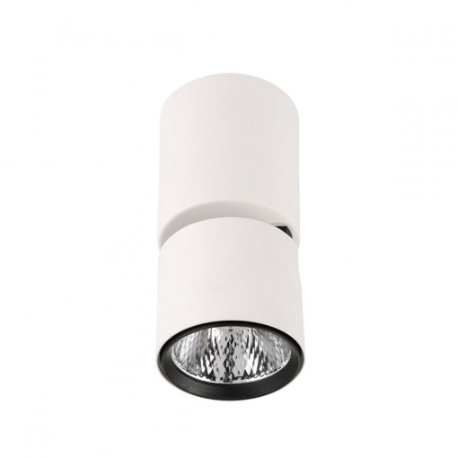 Spot aplicat Boniva LED 5W 300 lumeni metal alb/negru Italux