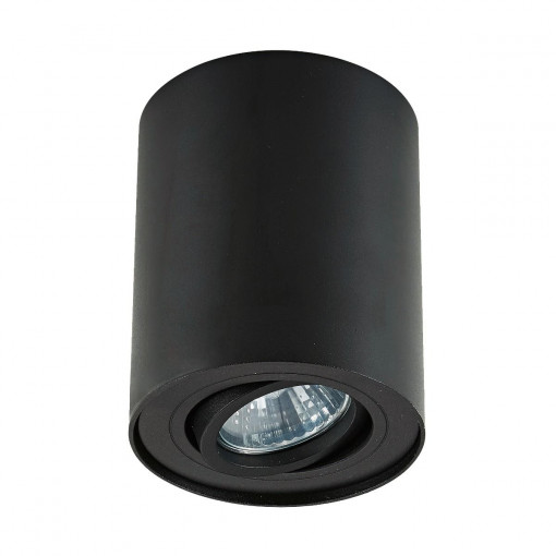 Spot aplicat Rondoc 1xGU10 metal negru Zuma Line