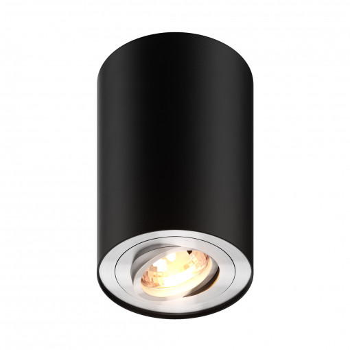 Spot aplicat Rondoo Sl1 1xGU10 metal negru Zuma Line