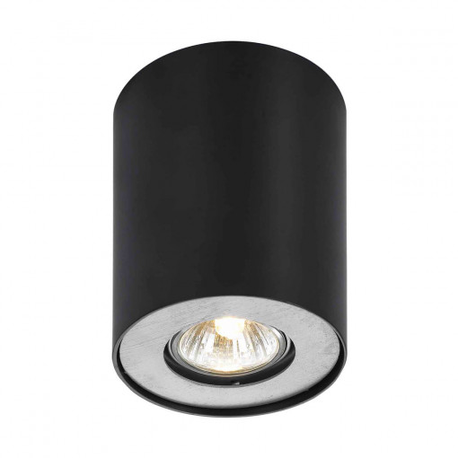 Spot aplicat Shannon 1xGU10 metal negru Italux