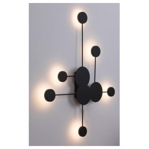 Aplica Amadeo LED 21W metal/acril negru Rabalux