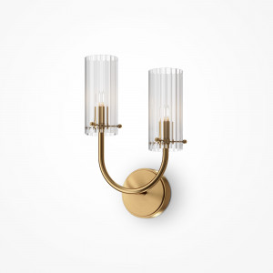 Aplica Arco 2xG9 metal/sticla alama Maytoni