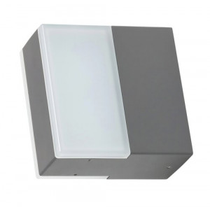 Aplica exterior Bona LED 9W metal/acril antracit/alb Rabalux