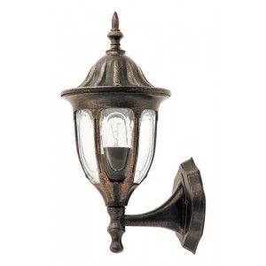 Aplica exterior Milano 1xE27 metal/sticla auriu antichizat Rabalux RBL8372