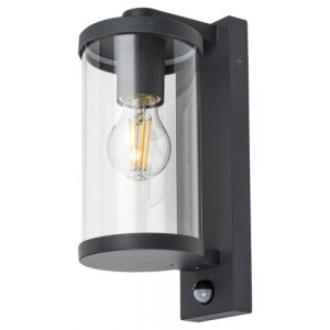 Aplica exterior Silistra 1xE27 metal/sticla antracit Rabalux