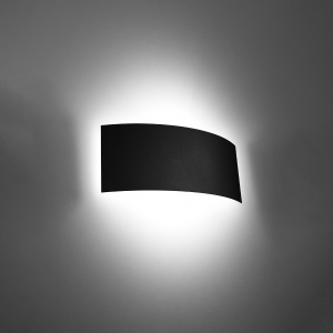 Aplica Magnus 2xG9 metal negru rectangular - Img 3