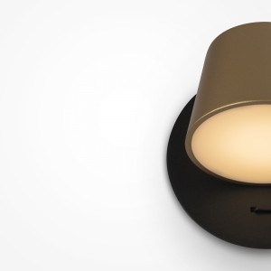 Aplica Pixel 1xLED metal/acril negru/auriu Maytoni