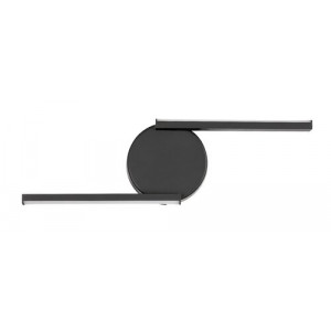 Aplica Sabira LED 8W metal/acril negru/alb Rabalux