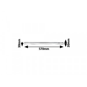 Lampa de dulap/cabinet Greg LED 9W acril alb Rabalux