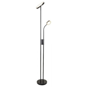 Lampadar Ophus LED 23W metal/sticla negru/transparent Rabalux